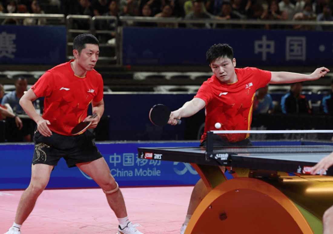 德国队鏖战法国队,许昕高光表现 德国队鏖战法国队,许昕高光表现