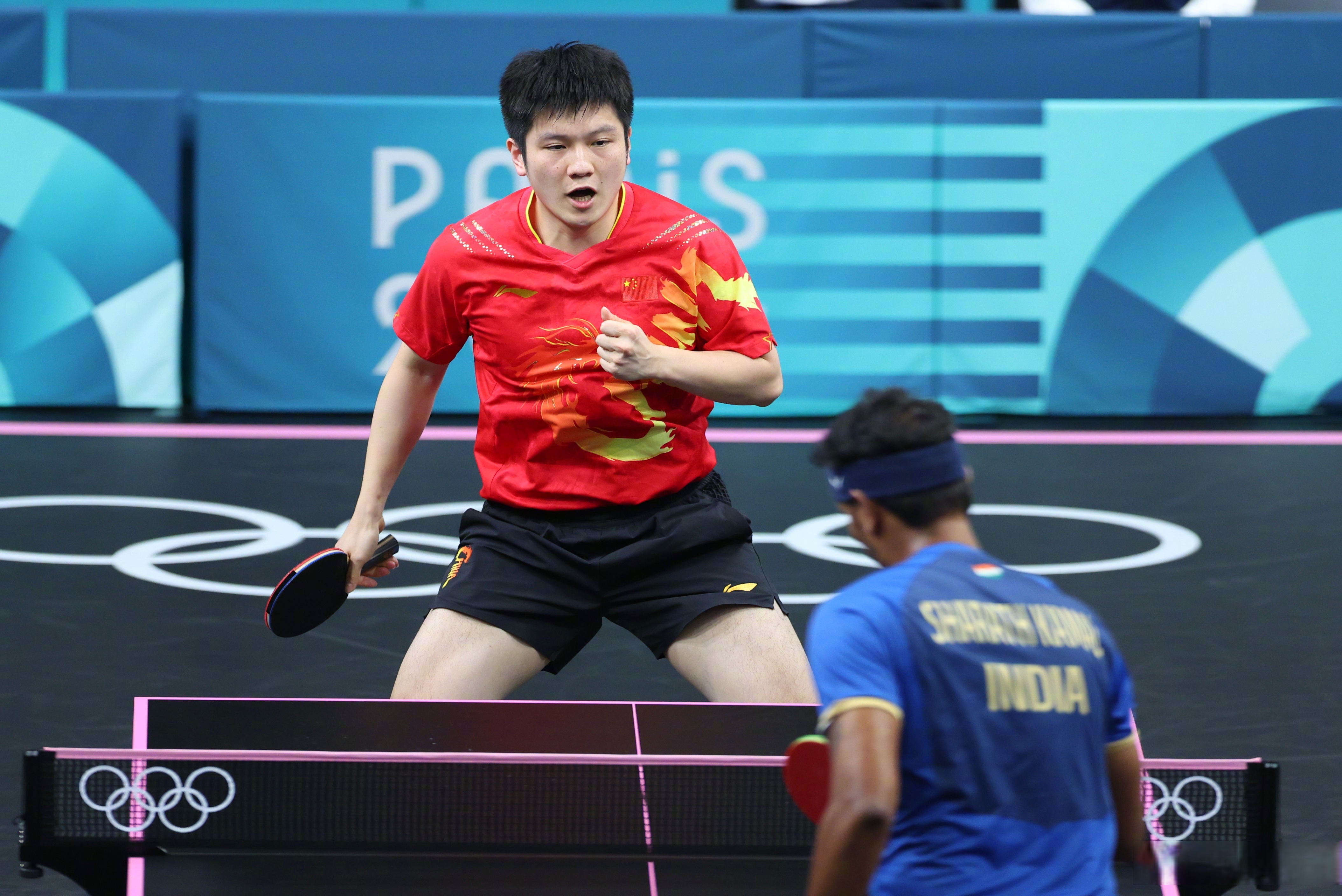 奥地利队鏖战葡萄牙队，樊振东惊艳四座