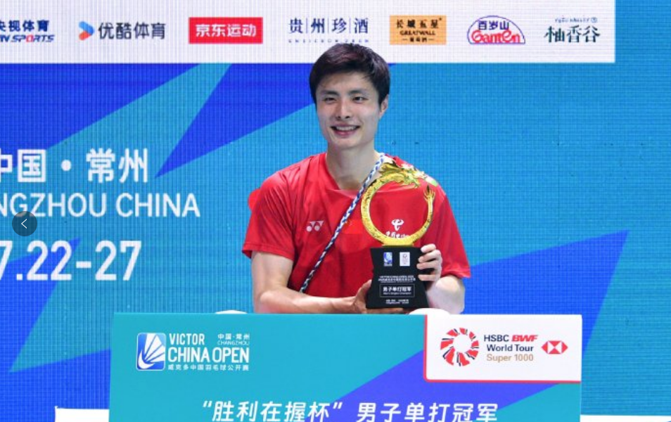 中国队完胜泰国队,石宇奇刷新纪录 中国队完胜泰国队,石宇奇刷新纪录